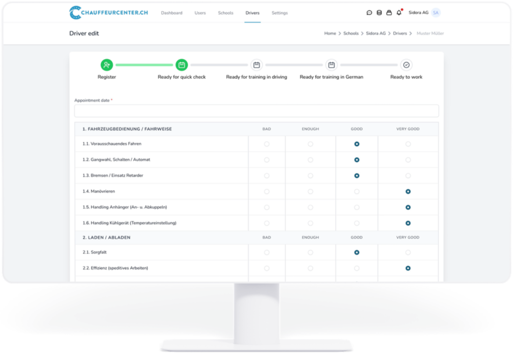 Programmierung Web Applikation